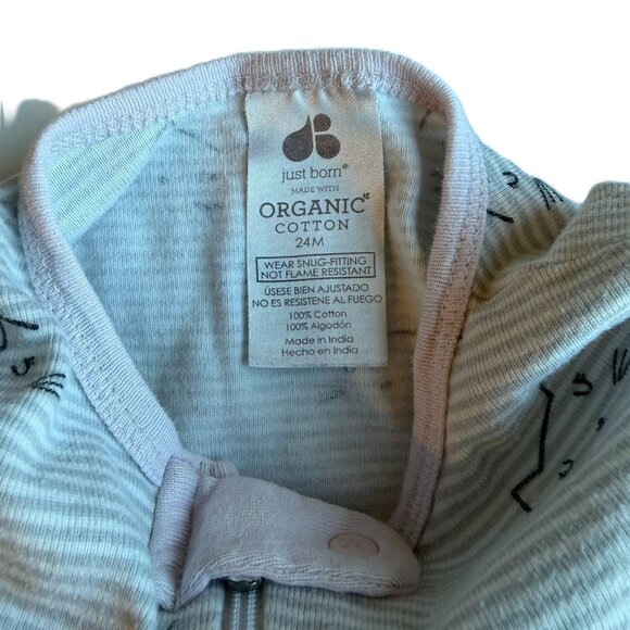 😽 5 / $10 Bundle | Baby Girl Kitty Footie - Picture 4 of 5